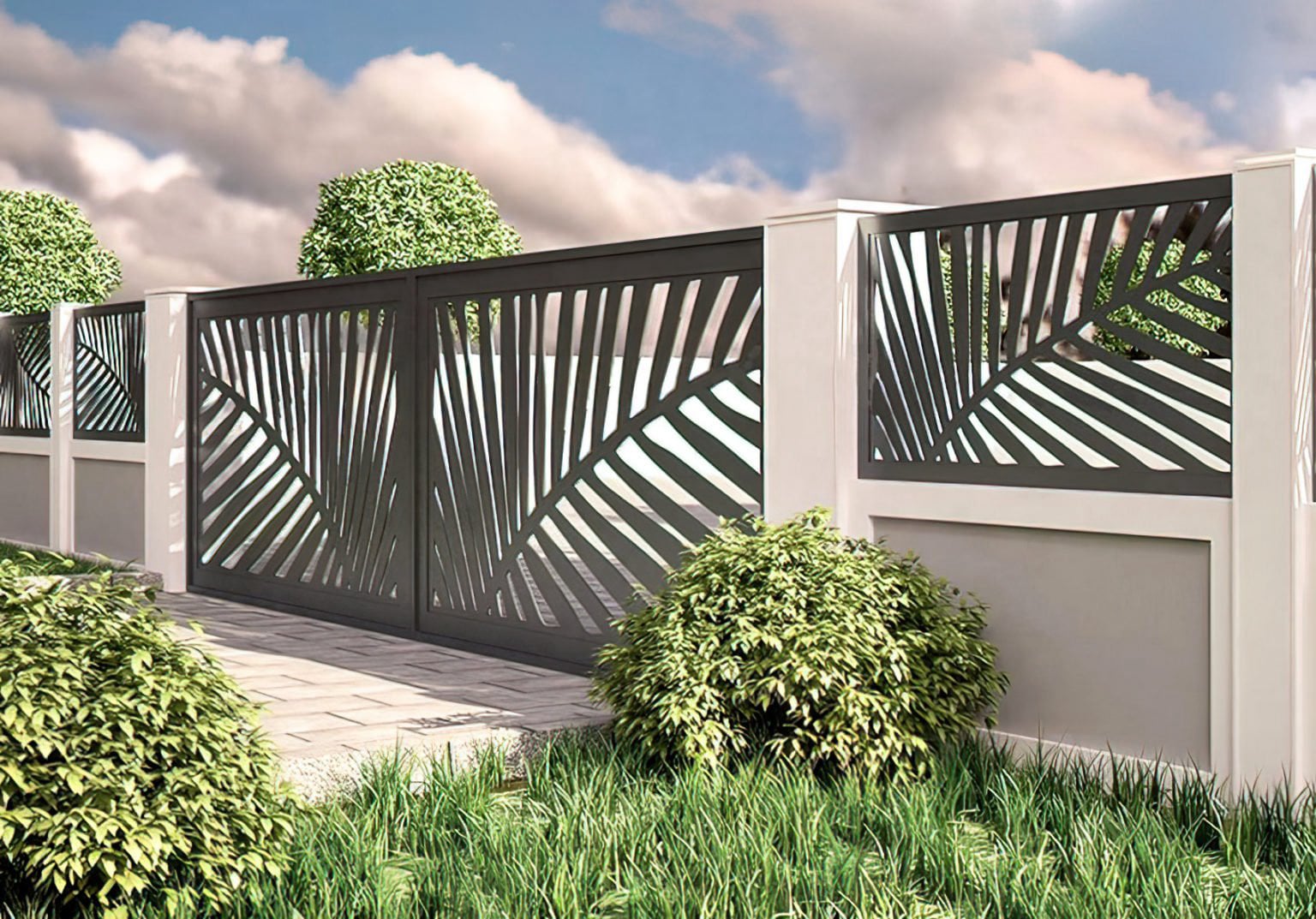 Garden Wall Railing