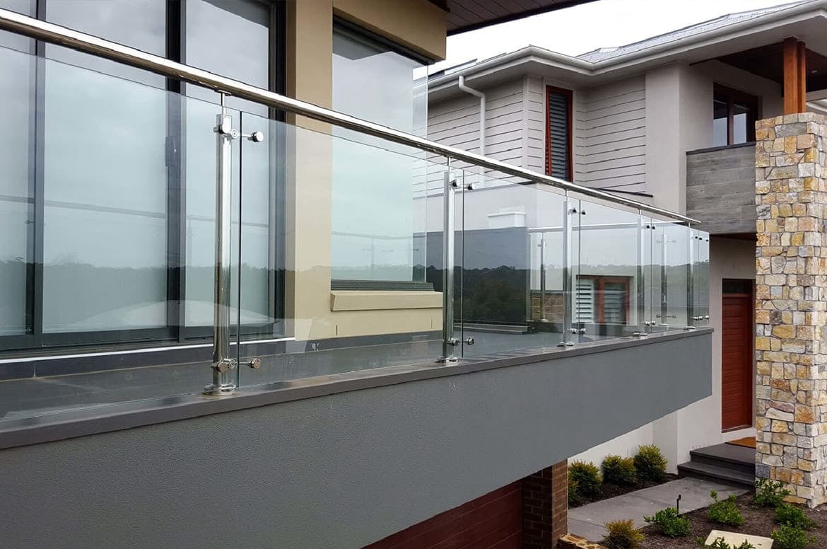 Glassed Balcony Railing